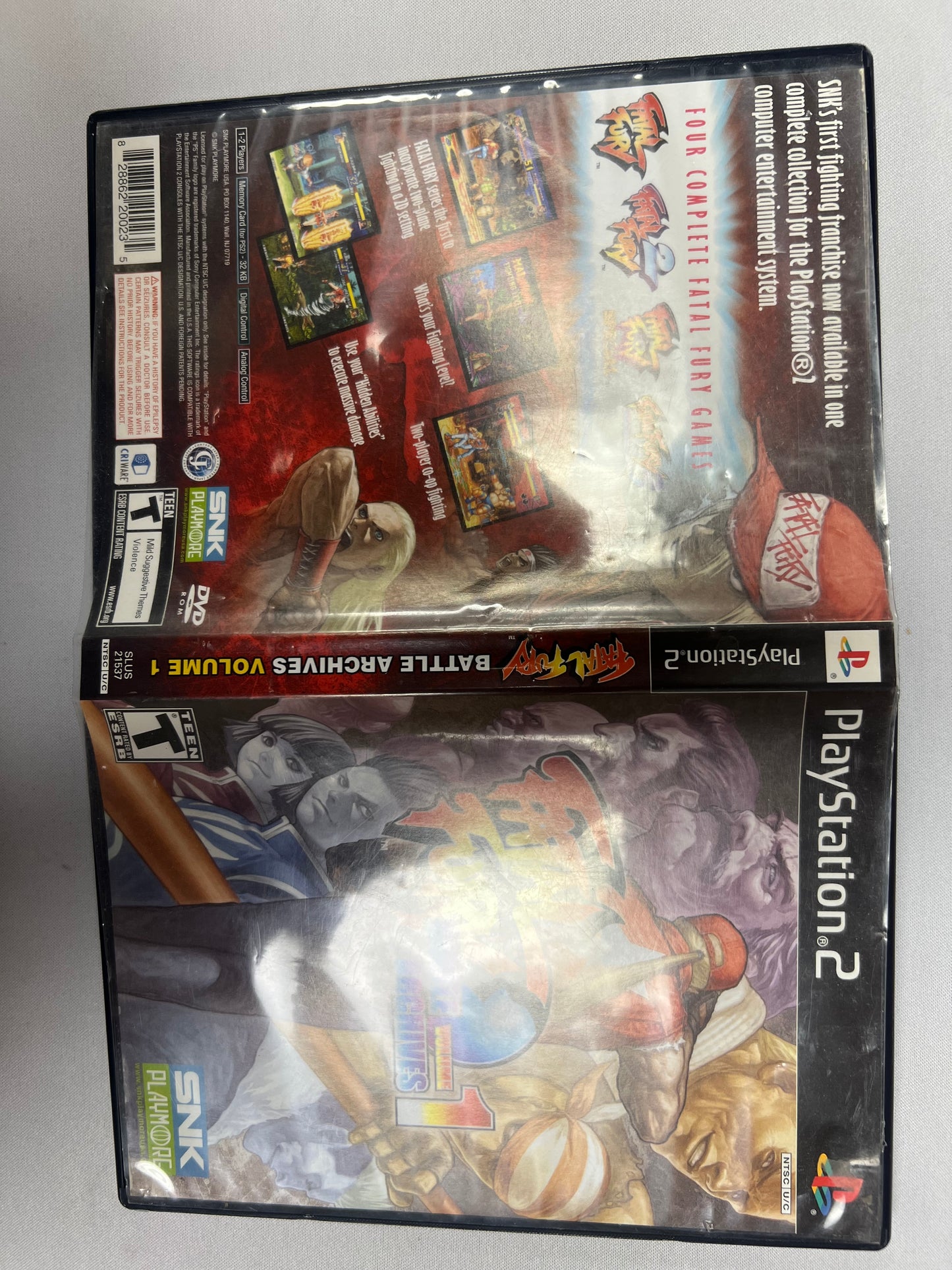 Playstation 2: Fatal Fury Battle Archives Volume #1