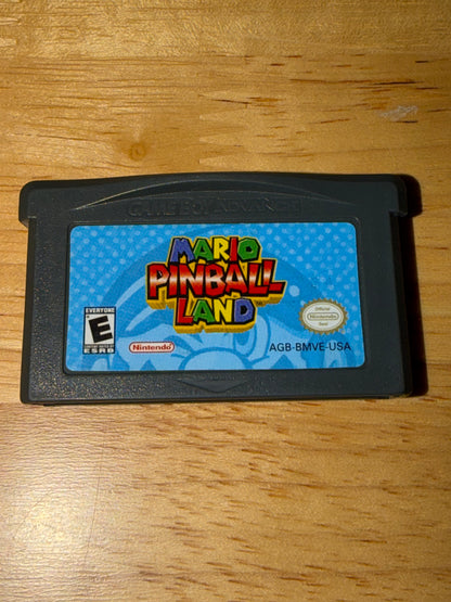 Mario Pinball Land (Gameboy Advance)