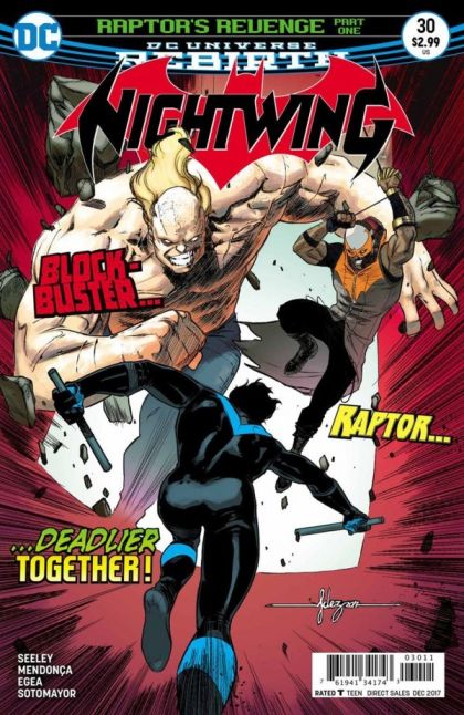Nightwing, Vol. 4 #30A (Regular Javier Fernandez Cover) Cover