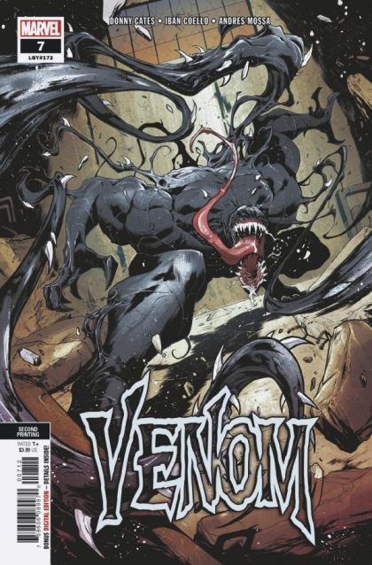 Venom, Vol. 4 #7N (2nd Printing Iban Coello) Cover