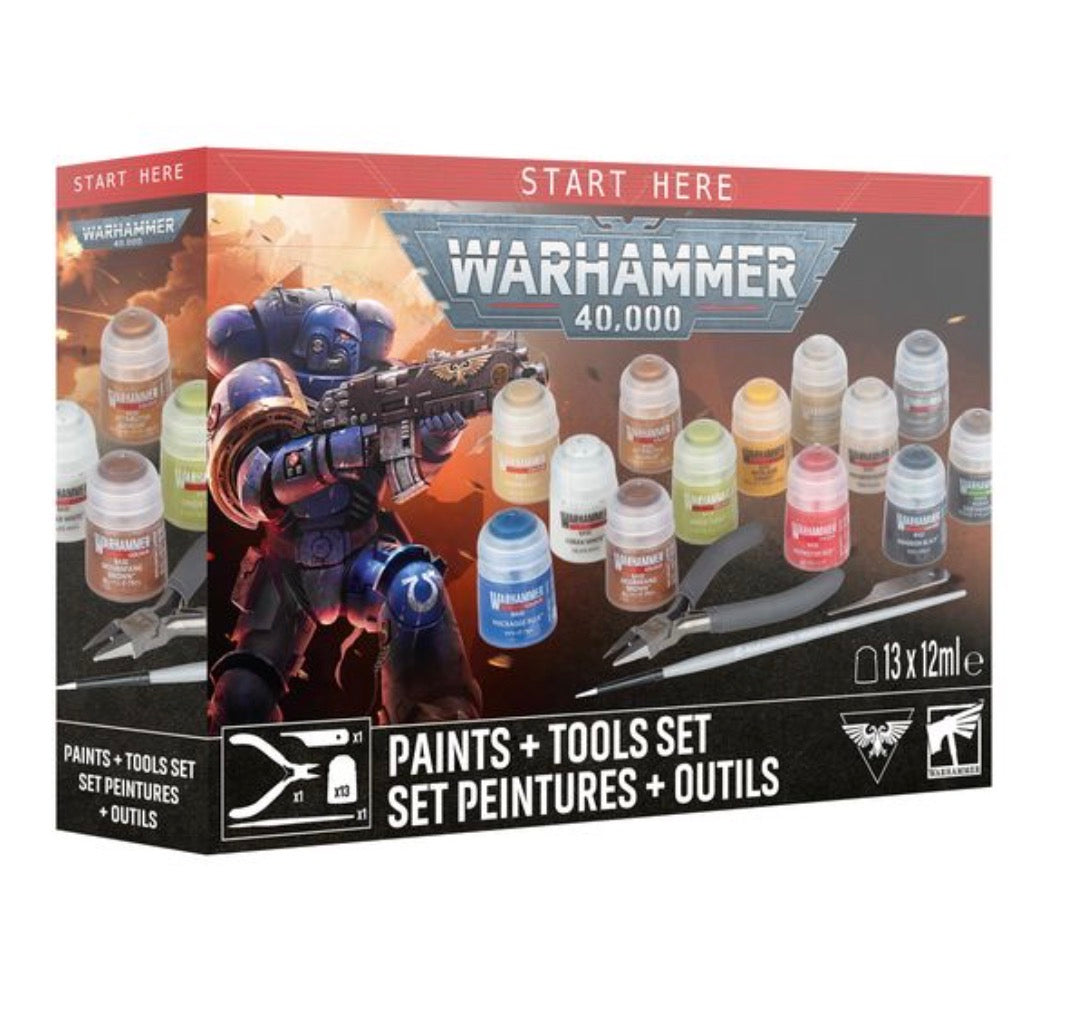 Warhammer 40,000: Paints + Tools