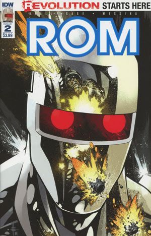 ROM (IDW Publishing) #2A Cover