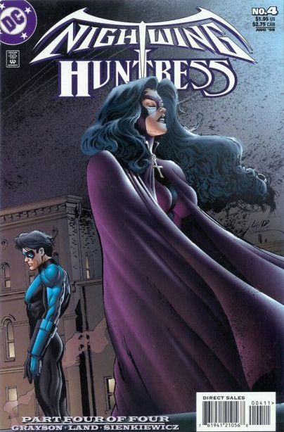 Nightwing and Huntress #4 Cover