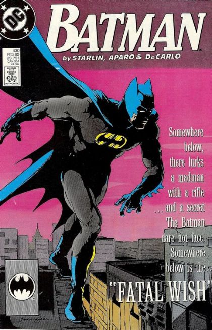 Batman, Vol. 1 #430A (Direct Edition) Cover