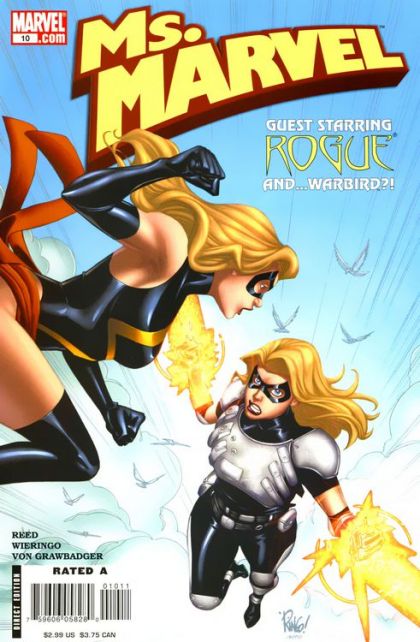 Ms. Marvel, Vol. 2 #10 (Mike Wieringo Regular) Cover