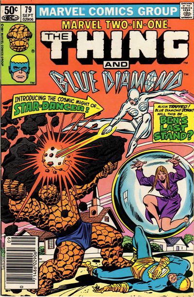 Marvel Two-in-One, Vol. 1 #79B (Newsstand Edition) Cover