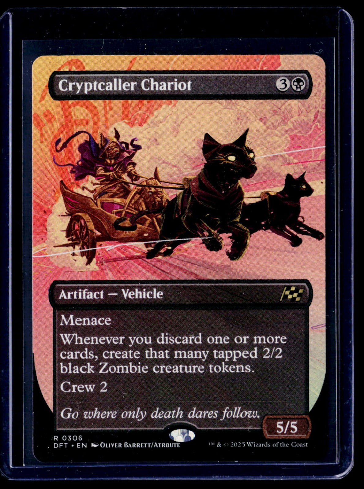 Cryptcaller Chariot (Borderless) R Aetherdrift 306 NM