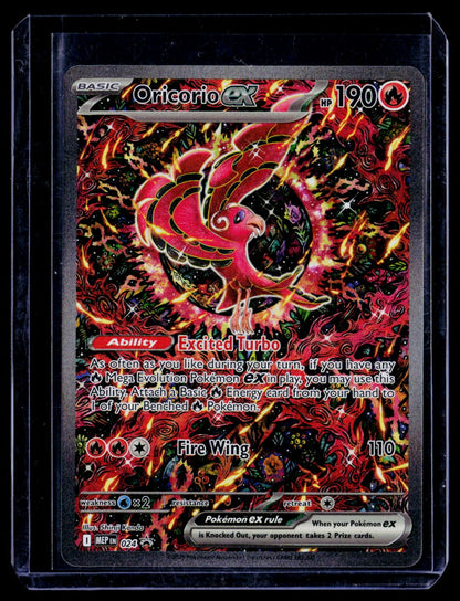 Oricorio ex Holo Promo ME: Mega Evolution Promo 024 NM
