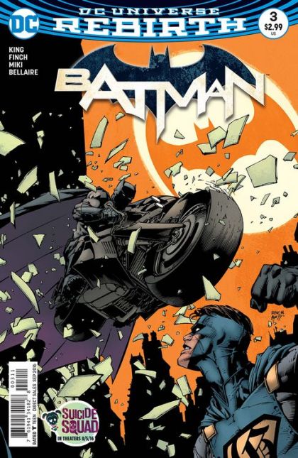 Batman, Vol. 3 #3A (David Finch Regular) Cover