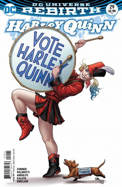 Harley Quinn, Vol. 3 #29B (Variant Frank Cho Cover) Cover