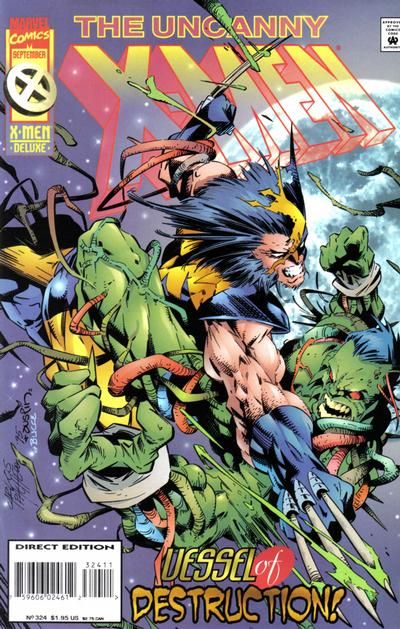 Uncanny X-Men, Vol. 1 #324A (Direct Deluxe Edition) Cover