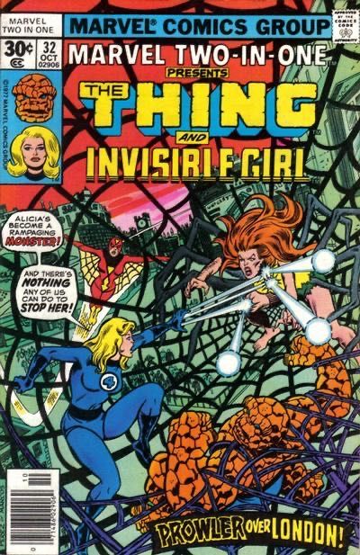 Marvel Two-in-One, Vol. 1 #32B (Newsstand Edition) Cover