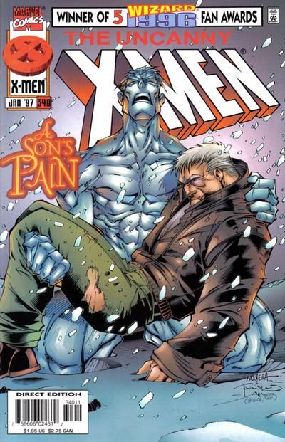 Uncanny X-Men, Vol. 1 #340A (Direct Edition) Cover