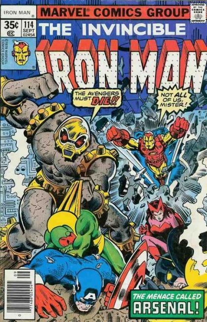 Iron Man, Vol. 1 #114B (Newsstand Edition) Cover