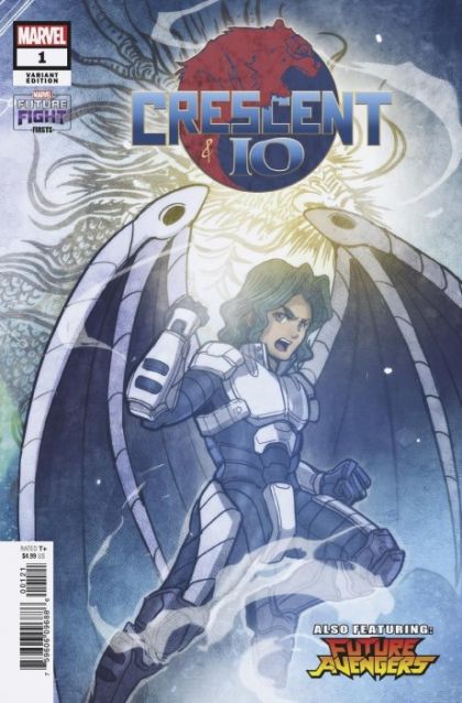 Future Fight Firsts: Crescent & Io #1B (Variant Sana Takeda Marvels Future Avengers Cover) Cover