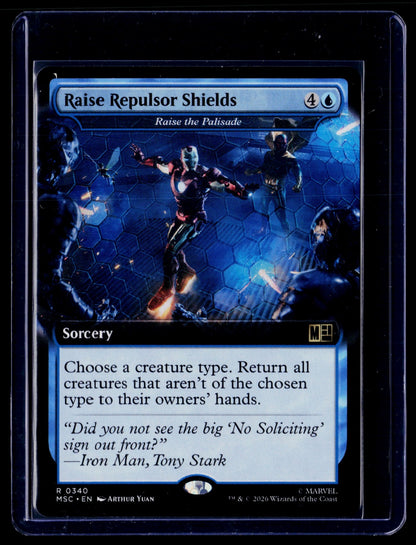 Raise Repulsor Shields - Raise the Palisade Marvel Super Heroes 340 NM