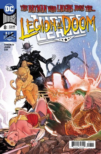 Justice League, Vol. 3 #8A (Mikel Janín Regular) Cover
