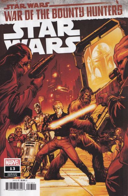 Star Wars, Vol. 3 (Marvel) #13E (Ramon Rosanas Crimson Variant) Cover