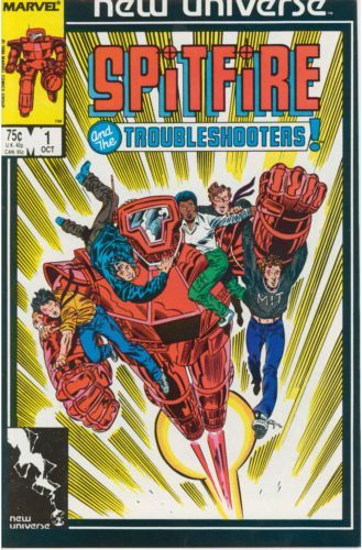 Spitfire and the Troubleshooters #1A (Direct Edition) Cover