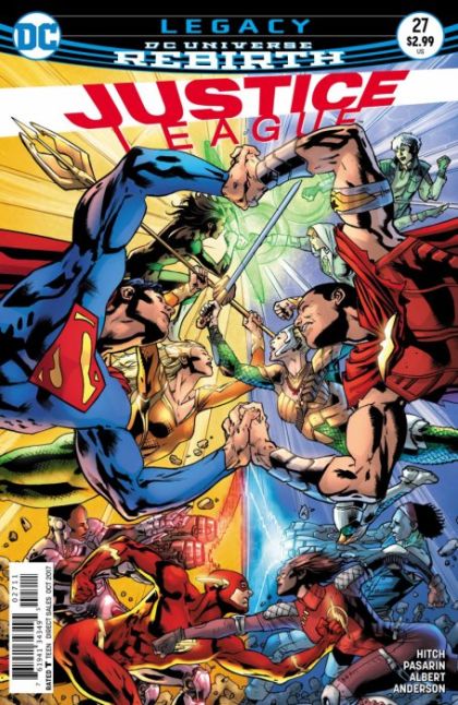 Justice League, Vol. 2 #27A (Regular Bryan Hitch Cover) Cover