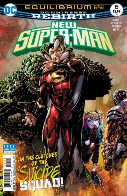 New Super-Man #15A (Regular Philip Tan Cover) Cover