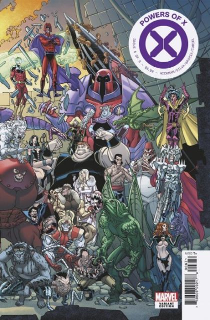 Powers of X #6G (Variant Javier Garron Connecting Cover) Cover