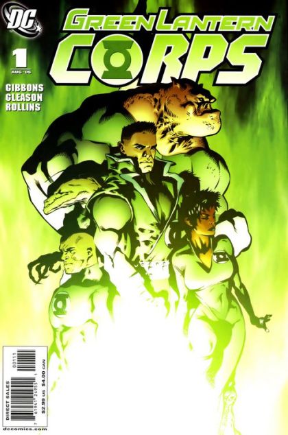 Green Lantern Corps, Vol. 1 #1A (Patrick Gleason Regular) Cover