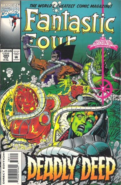 Fantastic Four, Vol. 1 #385A (Direct Edition) Cover