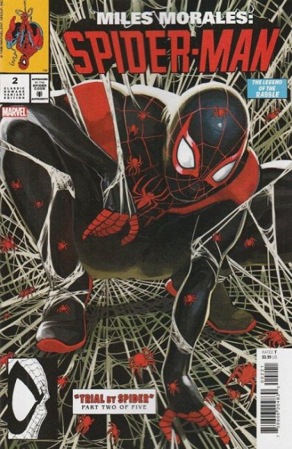 Miles Morales: Spider-Man, Vol. 2 #2B (Stephanie Hans Classic Homage Variant) Cover