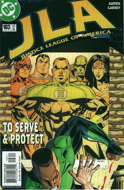 JLA #103A (Direct Edition) Cover
