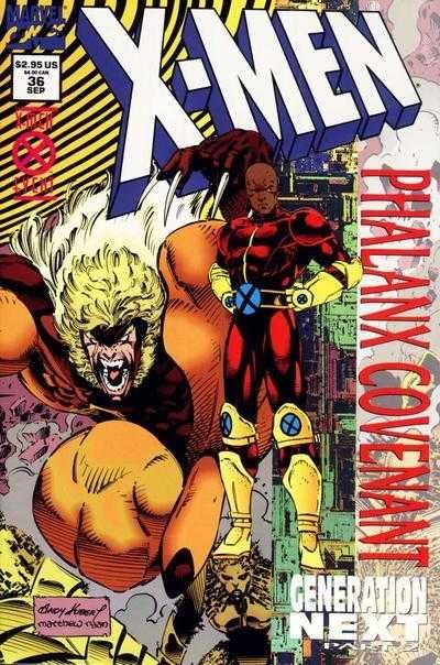 X-Men, Vol. 1 #36C (Newsstand Edition Holo-Foil) Cover