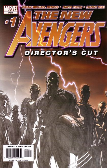 New Avengers, Vol. 1 #1F (Director's Cut) Cover