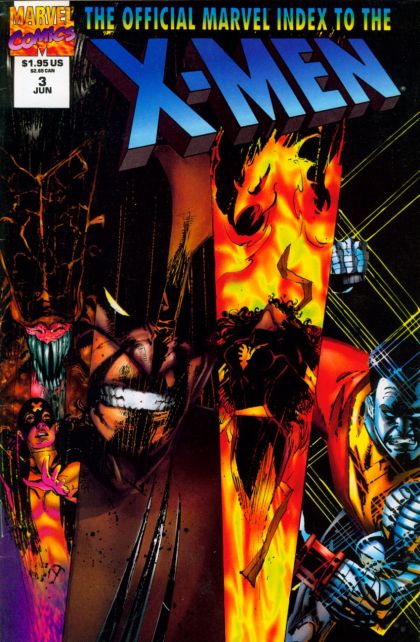 Official Marvel Index to the X-Men, Vol. 2 #3 Cover