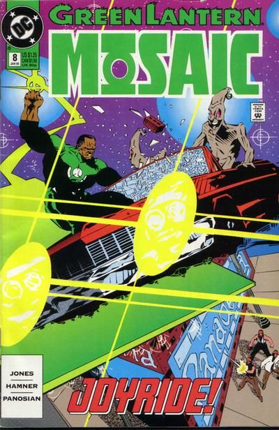 Green Lantern: Mosaic #8A (Direct Edition) Cover