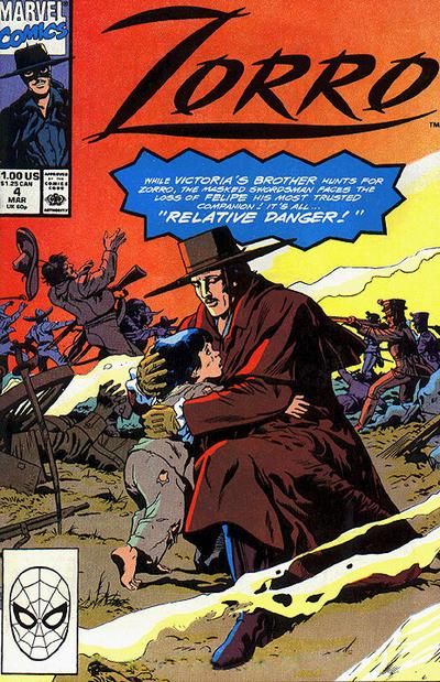 Zorro (Marvel) #4 Cover