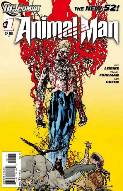 Animal Man, Vol. 2 #1A Cover