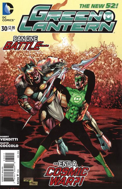 Green Lantern, Vol. 5 #30A (Billy Tan Regular) Cover