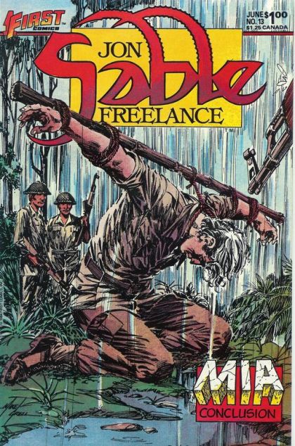 Jon Sable, Freelance #13 Cover