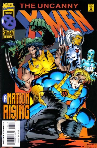 Uncanny X-Men, Vol. 1 #323A (Direct Deluxe Edition) Cover