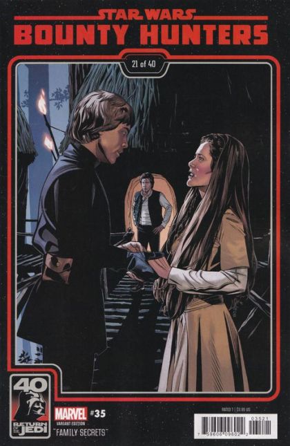 Star Wars: Bounty Hunters (Marvel Comics) #35B (Chris Sprouse Return Of The Jedi 40th Anniversary Variant) Cover
