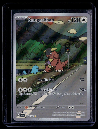 Kangaskhan Holo Illustration Rare SV10: Destined Rivals 204/182 NM