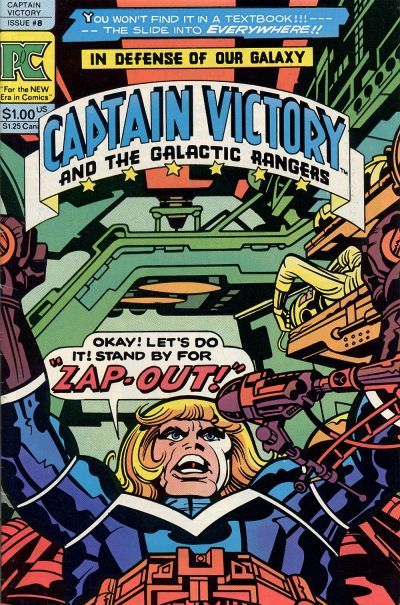 Captain Victory, Vol. 1 #8 Cover