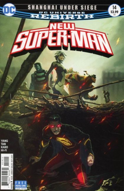 New Super-Man #14A (Regular Philip Tan Cover) Cover