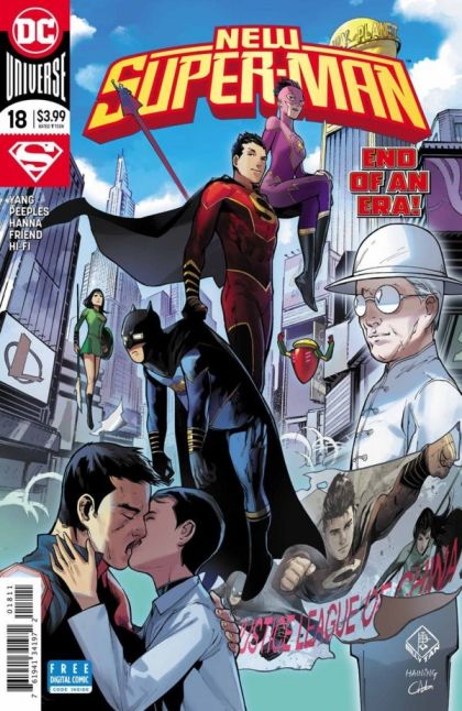 New Super-Man #18A (Regular Billy Tan Cover) Cover