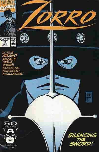 Zorro (Marvel) #12 Cover