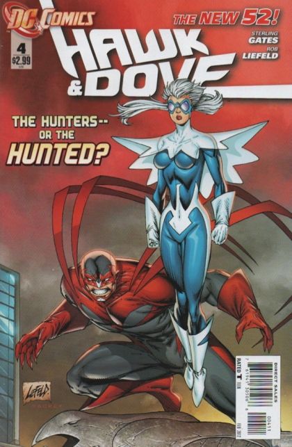 Hawk & Dove, Vol. 5 #4 (Rob Liefeld Regular) Cover