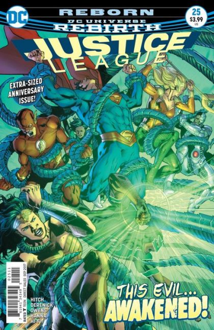 Justice League, Vol. 2 #25A (Regular Bryan Hitch Cover) Cover