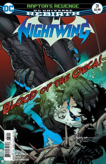 Nightwing, Vol. 4 #31A (Regular Javier Fernandez Cover) Cover