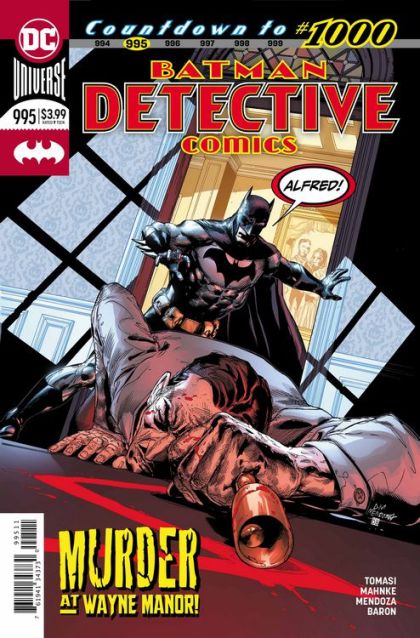 Detective Comics, Vol. 3 #995A (Regular Doug Mahnke & Jaime Mendoza Cover) Cover