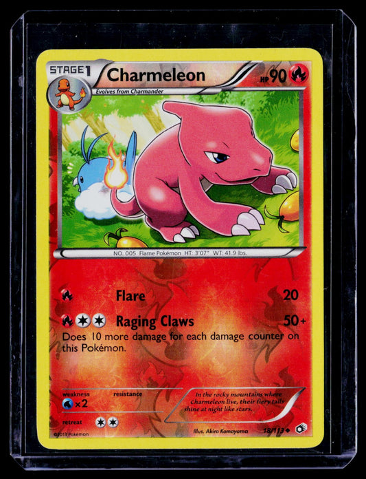 Charmeleon Reverse Holo Uncommon Legendary Treasures 18/113 NM